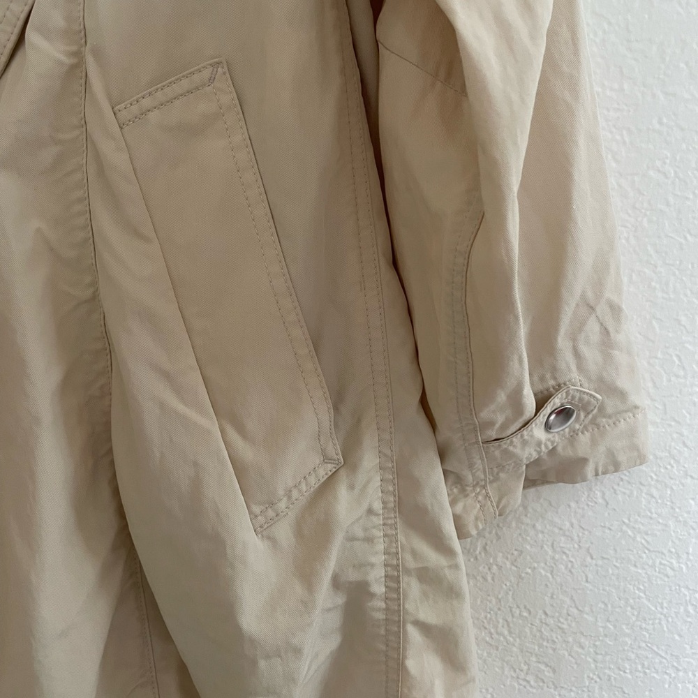Aritzia Wilfred Classic Cream Trench Coat - Picture 4 of 7